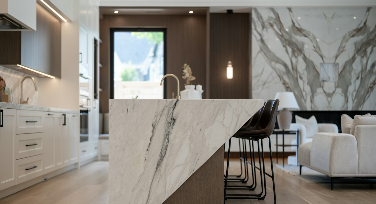 Luxury kitchen after full remodel by The Paradise Projects