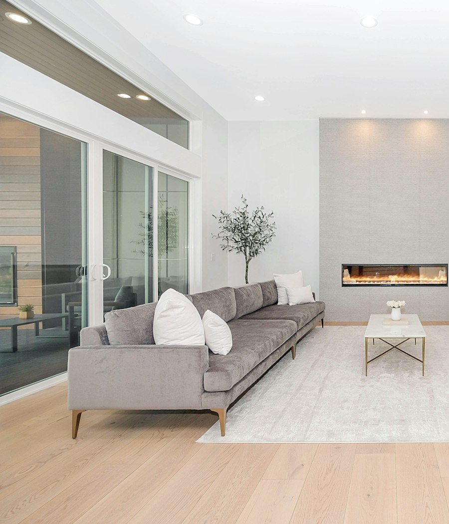 Modern luxury living room interior