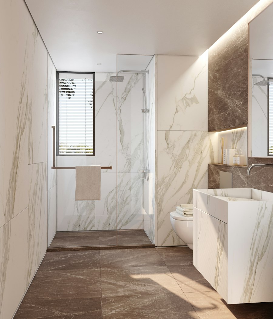 Luxury bathroom remodel in a Bonita Bay, Florida home